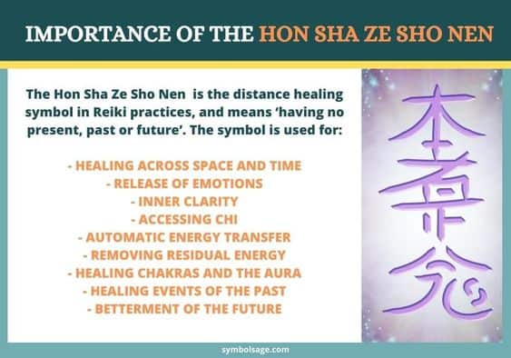 Hon Sha Ze Sho Nen Reiki Symbol for Healing