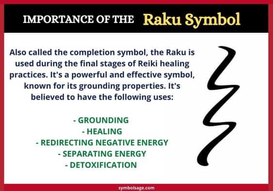 Raku - Reiki Symbol for Grounding